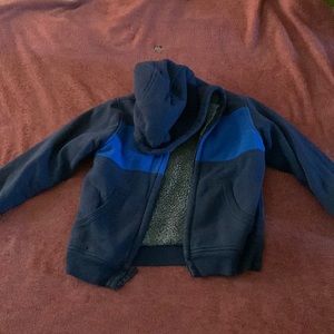 Dark blue, almost brand new